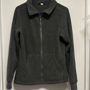 REI Women's Charcoal Teddy Jacket
